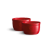 Set de 2 ramequins en céramique n°10 Ø 10,5 cm Rouge Grand Cru